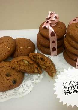 Chewy cookies chocolate almondðŸªðŸª