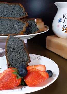 ðŸ'£Lowcarb Black Sesame Chiffon Cake ðŸ'£#PR_AnekaChiffon