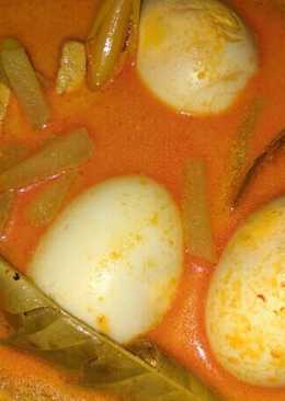 Sayur lodeh labu siam,tempe n telur