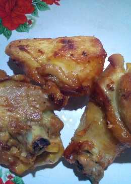 Ayam goreng empuk sederhana