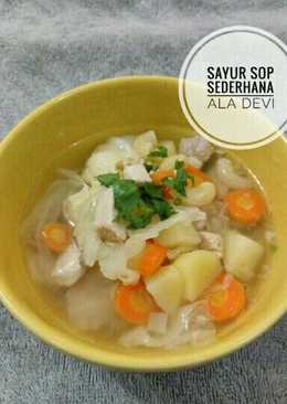 Sayur Sop Sederhana non MSG