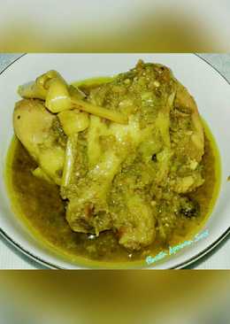 Ayam masak rempah kuning cabe rawit