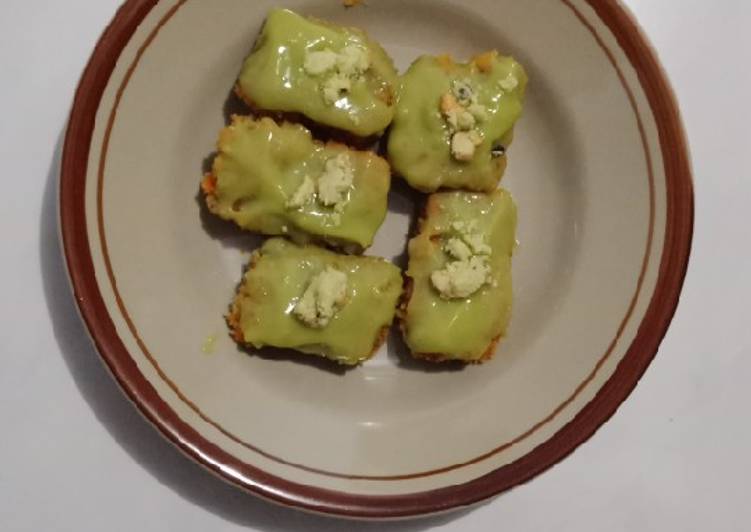 resep masakan Banana nugget (Matcha)