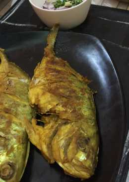 Ikan Bakar simba bumbu kuning