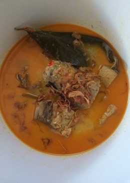 Gulai ikan tongkol kukus