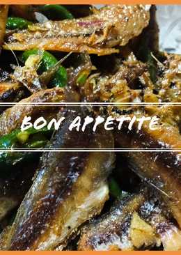 Oseng Ikan Kering Cabe Ijo