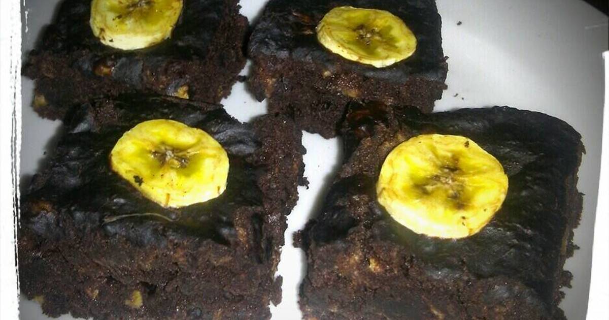 Resep Cake Pisang Coklat Happycall (tanpa telur dan mixer)