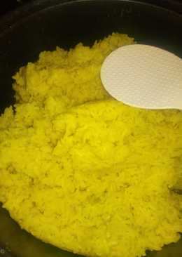 Nasi kuning rice cooker