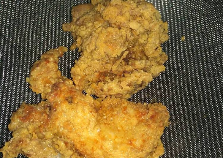 Resep Ayam kentucky rumahan Dari ayu lestari