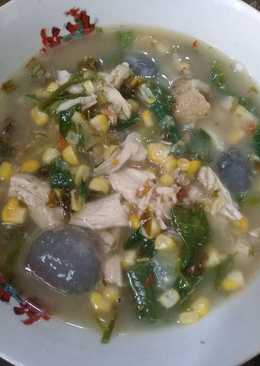 Kapurung ayam khas palopo