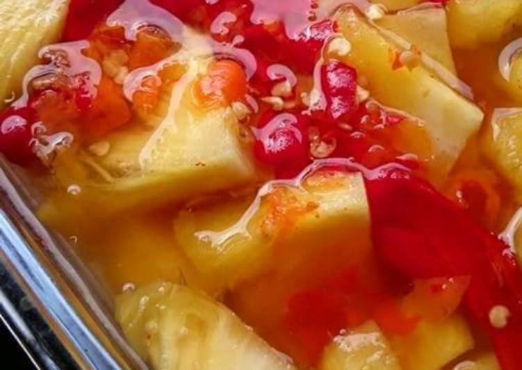 resep makanan Asinan Nanas Seger