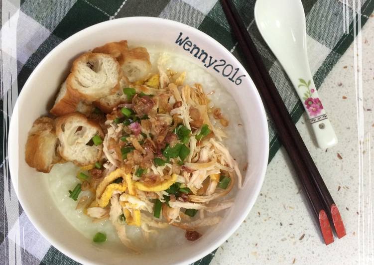 gambar untuk resep Bubur ayam praktis