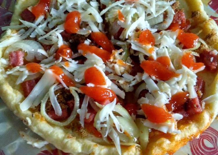 gambar untuk resep Pizza Masak Teflon