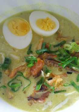 Soto ayam kuah santan