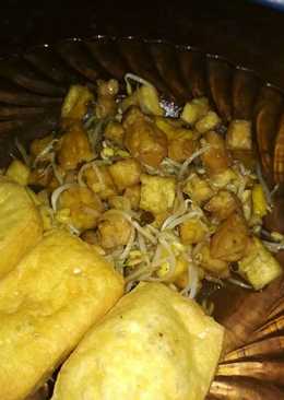 Tumis Tahu, tempe dan toge