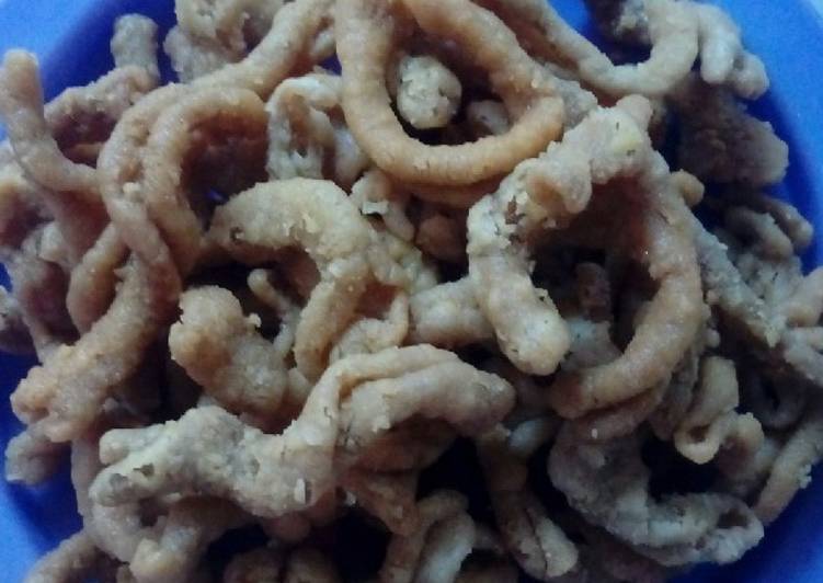 resep makanan Kripik usus renyah plus tips