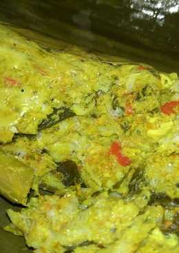 Pepes Teri basah ala Dapur Bunda