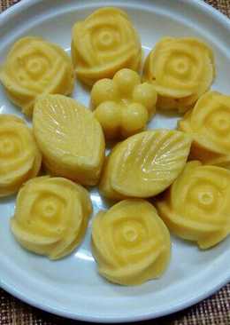 Bolu tape singkong kukus tanpa tepung gandum