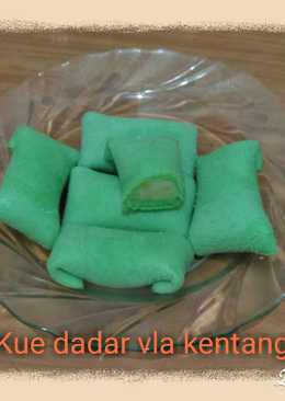 Kue dadar vla kentang