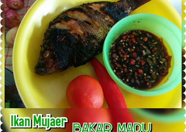 bahan dan cara membuat Ikan Bakar Madu bumbu Kecap sederhana