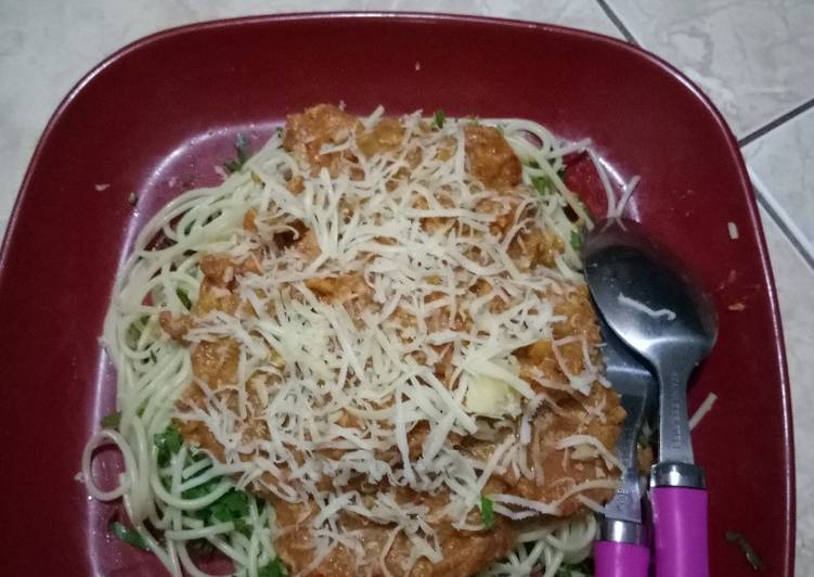 resep makanan Spaghety yummy yg praktis