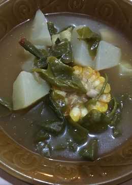 Sayur asem pakai kemiri