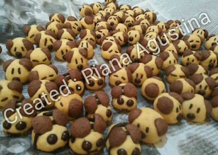 Resep Nastar doggie lebah kue kering oleh Riana Agustina 