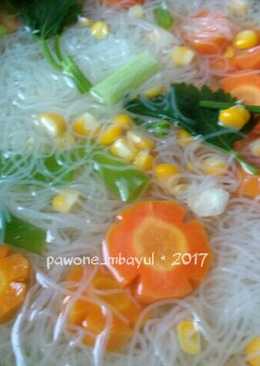 Sop Bihun Jagung Wortel