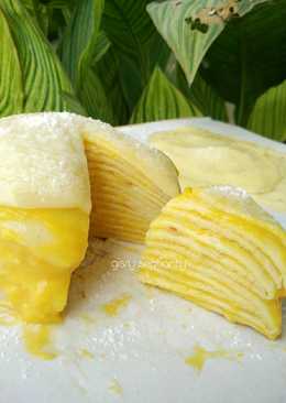 Mille Crepe Kabocha Gluten Free (ladang lima) #EasyToddlerMeals