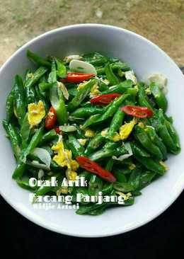 Orak Arik Kacang Panjang