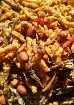 Kering Tempe simple Tanpa kecap