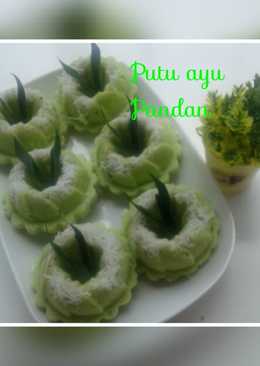 Putu ayu pandan tanpa penimbang