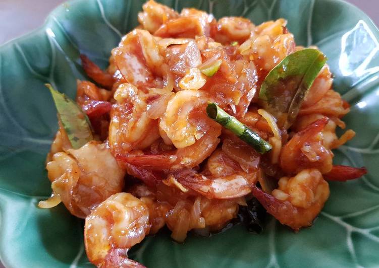 gambar untuk resep Udang saos