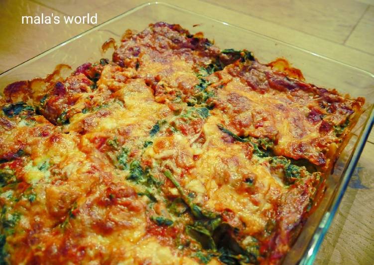 gambar untuk resep Lasagne Bayam ala Jerman