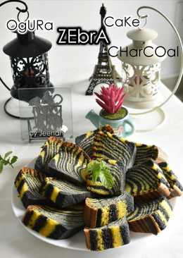 OGURA ZEBRA CAKE Charcoal