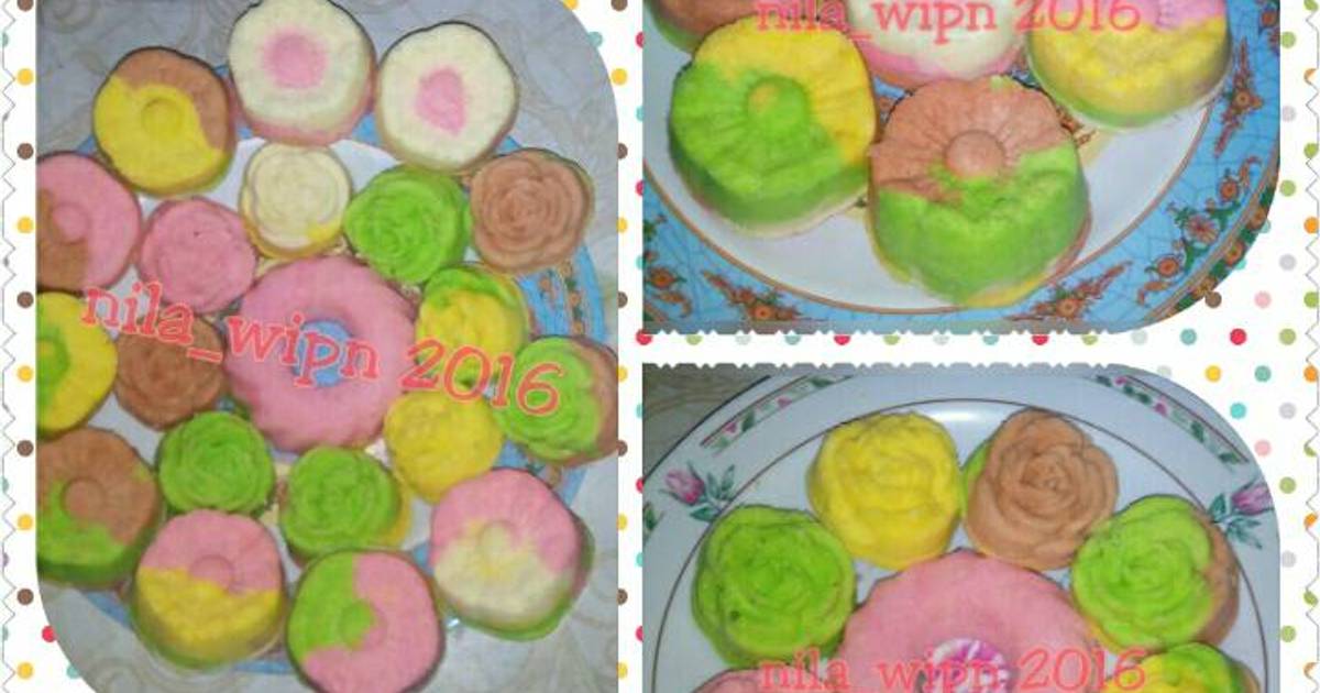 Resep Bolu Kukus Flower