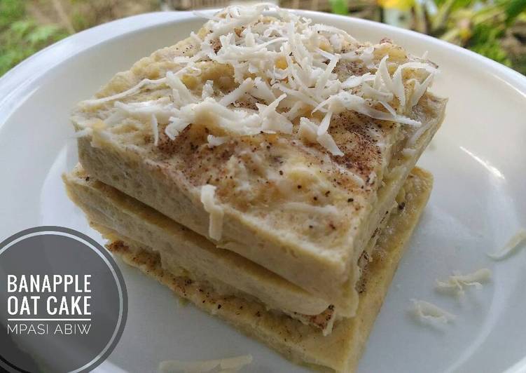 gambar untuk resep MPASI 1Y+ Banapple Oat Cake