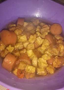 Semur sosis tahu tempe (PR_AnekaSemur)