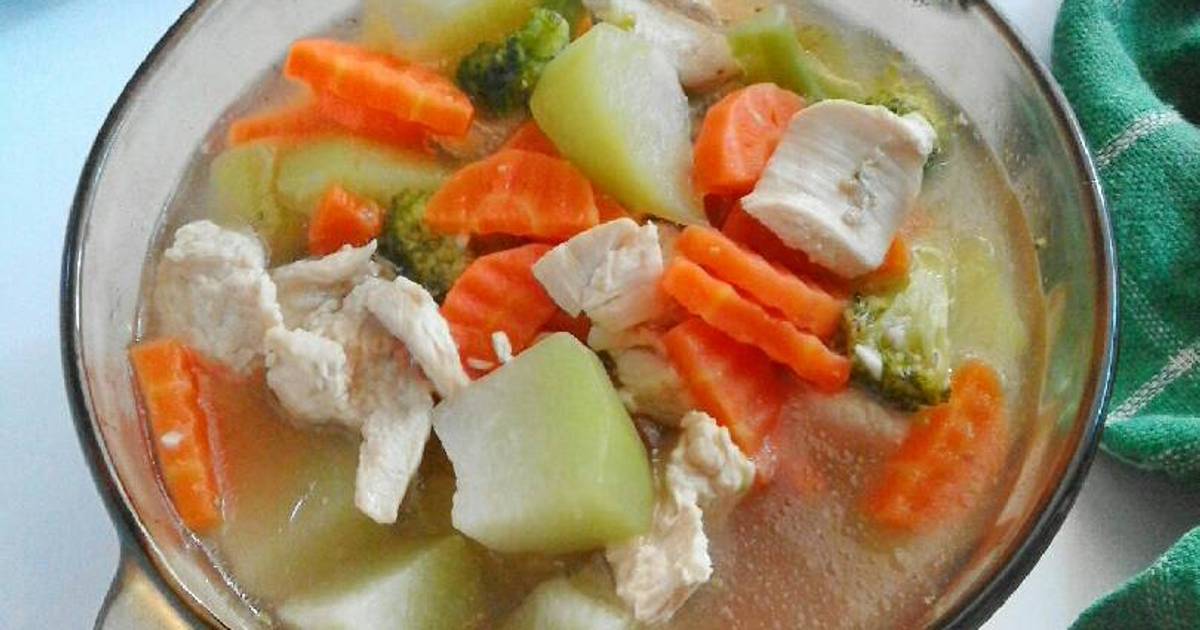 Sup ayam labu - 8 resep - Cookpad