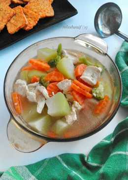 Sop ayam labu #PostingRame2_Sop