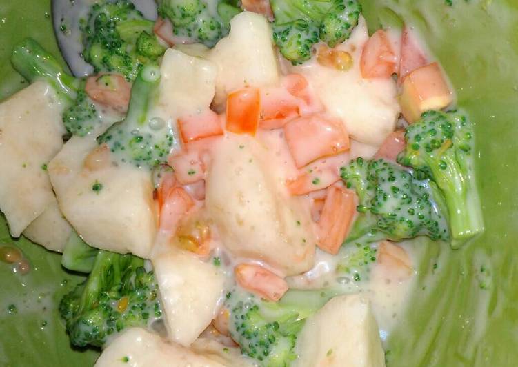 resep Salad sayur buah