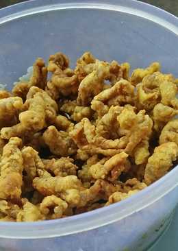 Usus ayam goreng krispy