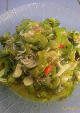 Tumis Pare Teri Medan