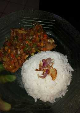 Ayam goreng sambel sedep tanpa lalapan