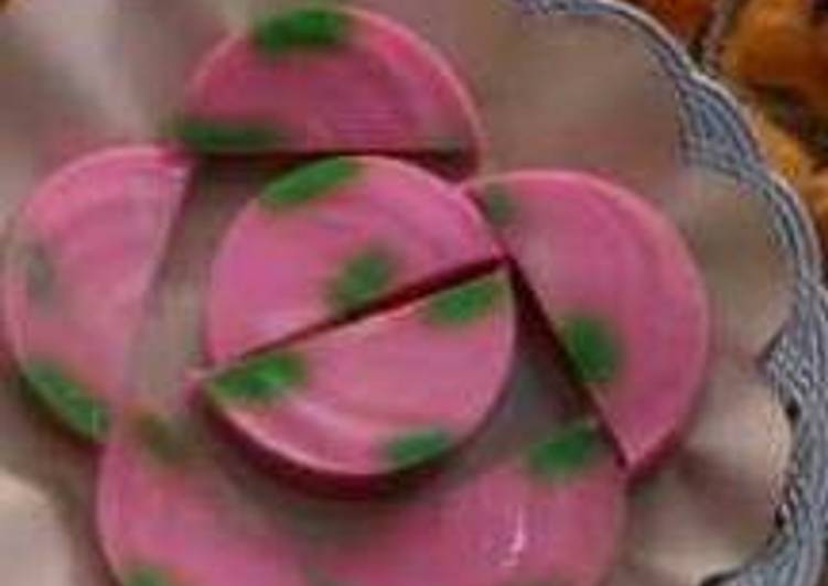 resep Puding polkadot pinky pinky # bikin bareng