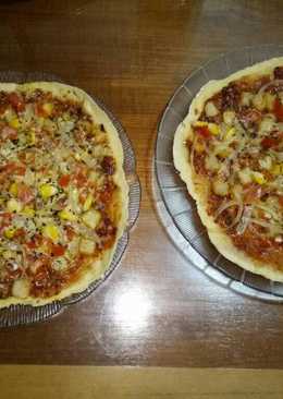 Pizza Crispy Teflon Kornet Nugget