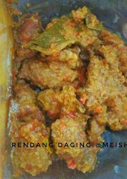 Rendang daging simpel