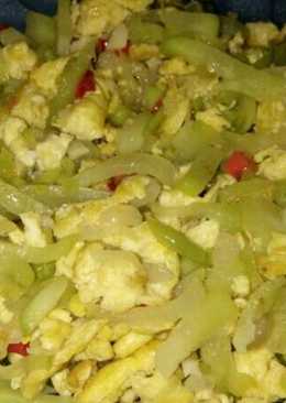 Oseng2 Labu Siam dan Telur