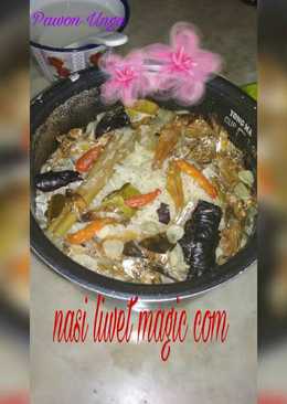 Nasi liwet solo (magic com)