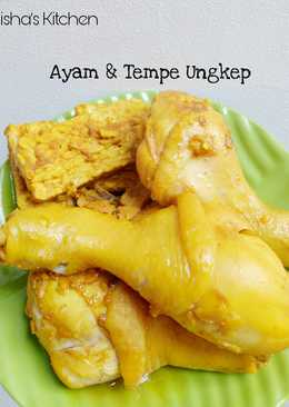 Ayam dan Tempe Ungkep